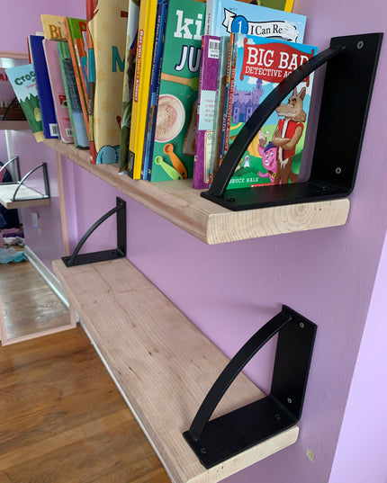 The Brie Bookshelf Bracket