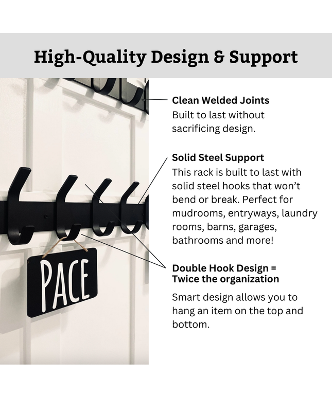 The Fairmount Style Coat Rack