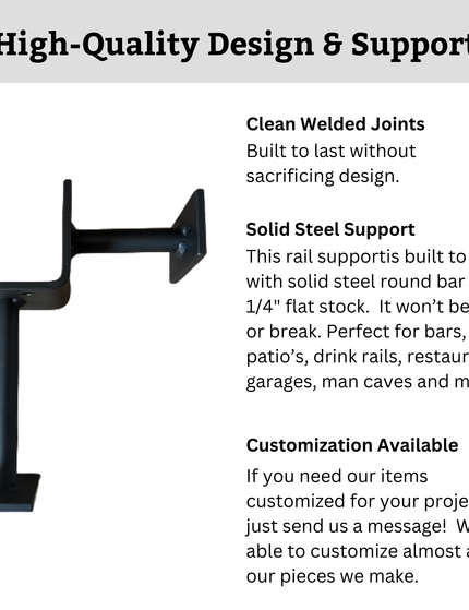 Foot Rail Brackets