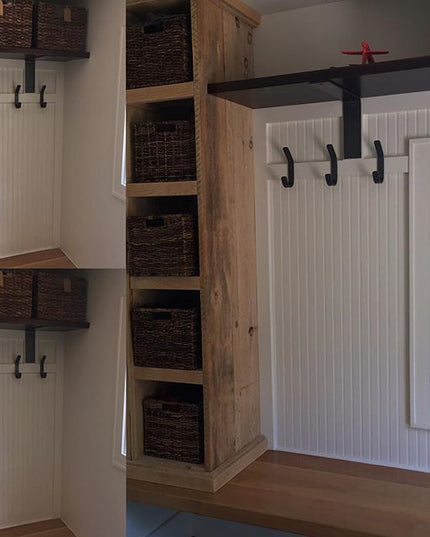 The Henrietta 1" Wide Double Hook