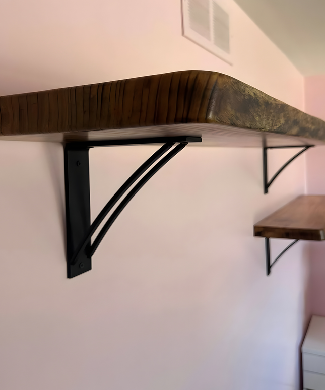 The Milarch Arched Shelf Bracket