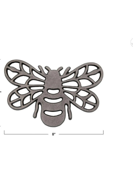Cast Aluminum Bee Trivet