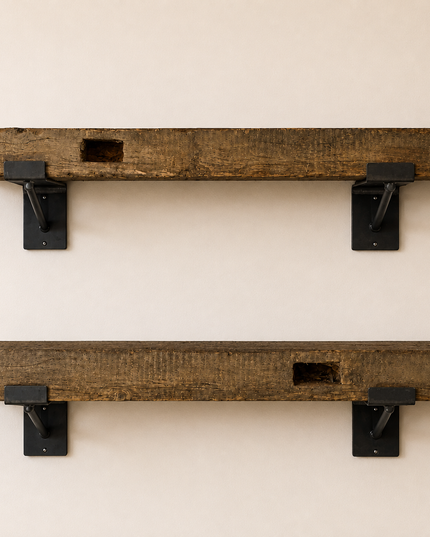 The Shaver Open Shelving Support