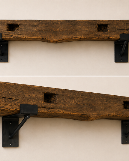 The Shaver Open Shelving Support