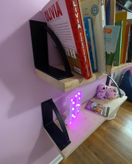 The Brie Bookshelf Bracket