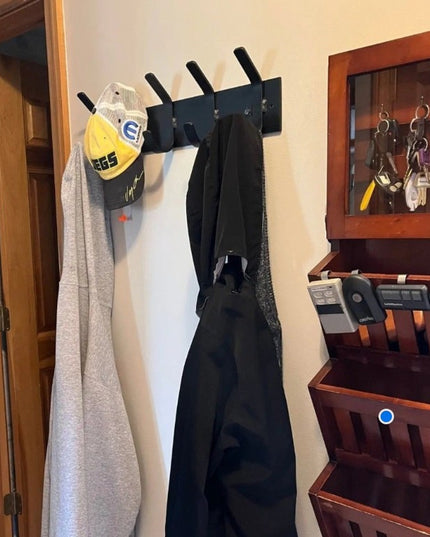 Riseform Wall Mounted Metal Coat Rack