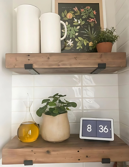 The Earl Style J Shelf Bracket