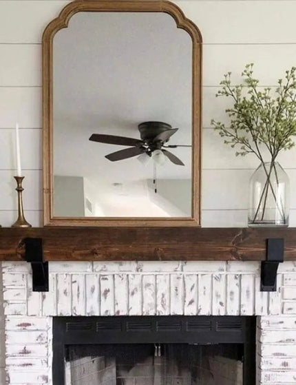 The Seneca Shelf Support Brackets/Corbels 5" Depth x 6" Wall Mount Length Finish Raw - Uncoated Steel | Industrial Farm Co