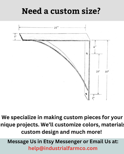 The Glen Cove Modern Shelf Support
