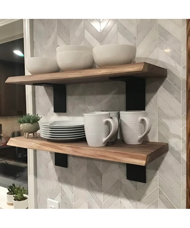 The Owasco L Shelf Bracket – 3" Wide Heavy Duty Steel Support