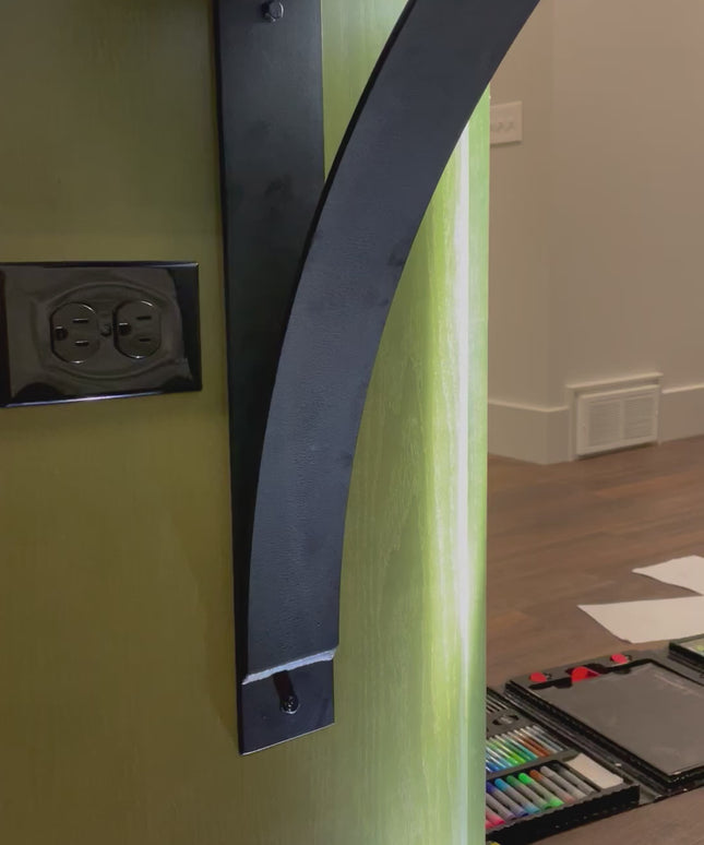 The DeOrdio Modern Industrial Countertop Bracket