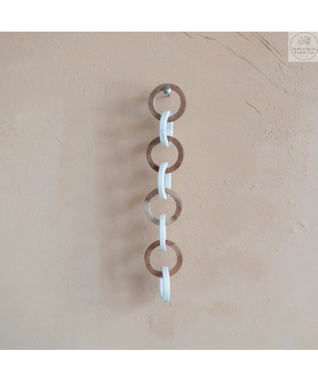 Acacia Wood and Marble Chain     | Industrial Farm Co