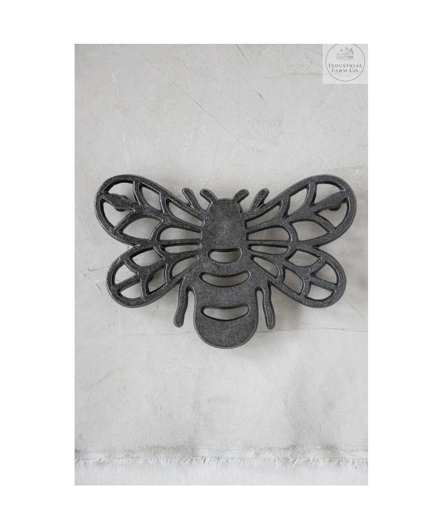 Cast Aluminum Bee Trivet Trivet    | Industrial Farm Co