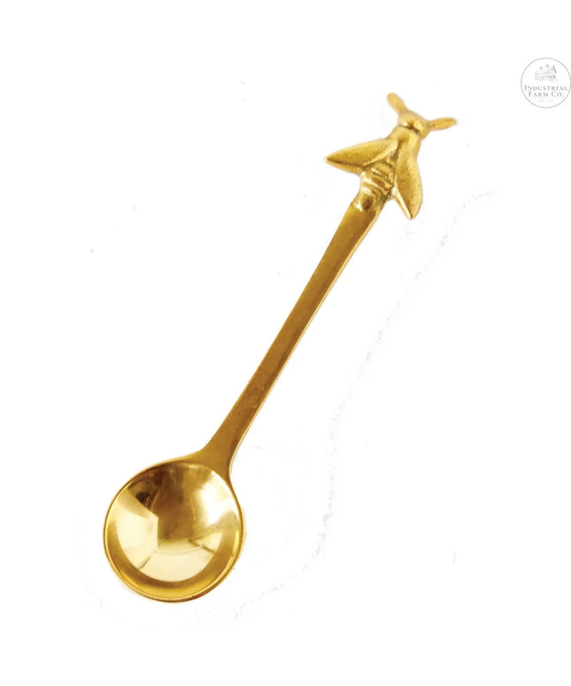 Brass Bee Serving Spoon     | Industrial Farm Co