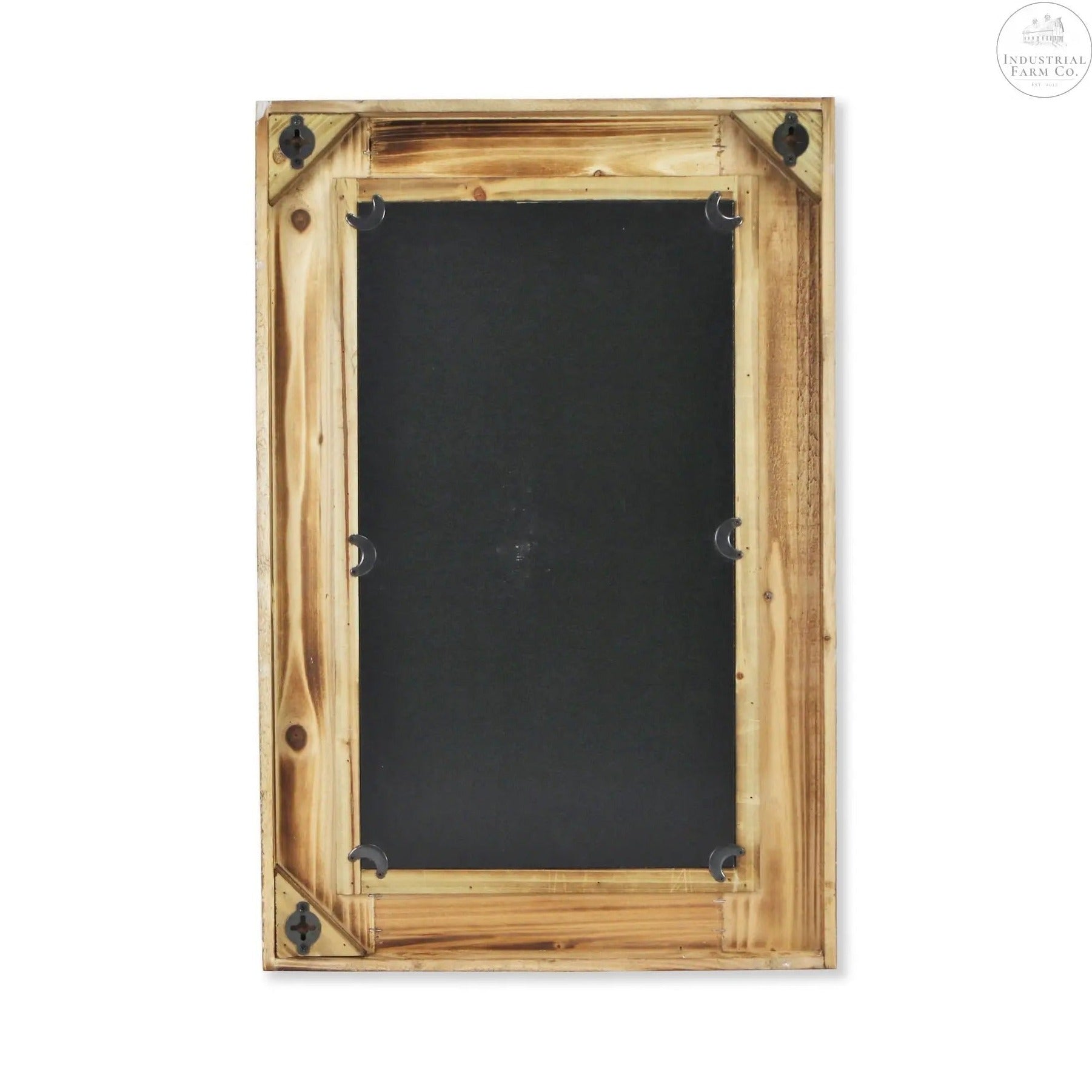 Distressed Wood Framed Mirror     | Industrial Farm Co