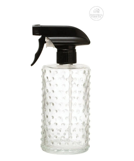 Embossed Glass Spray Bottle  Arrows   | Industrial Farm Co