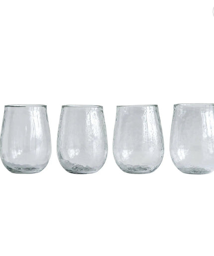 Hammered Wine Glass Set     | Industrial Farm Co
