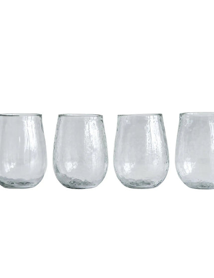 Hammered Wine Glass Set     | Industrial Farm Co