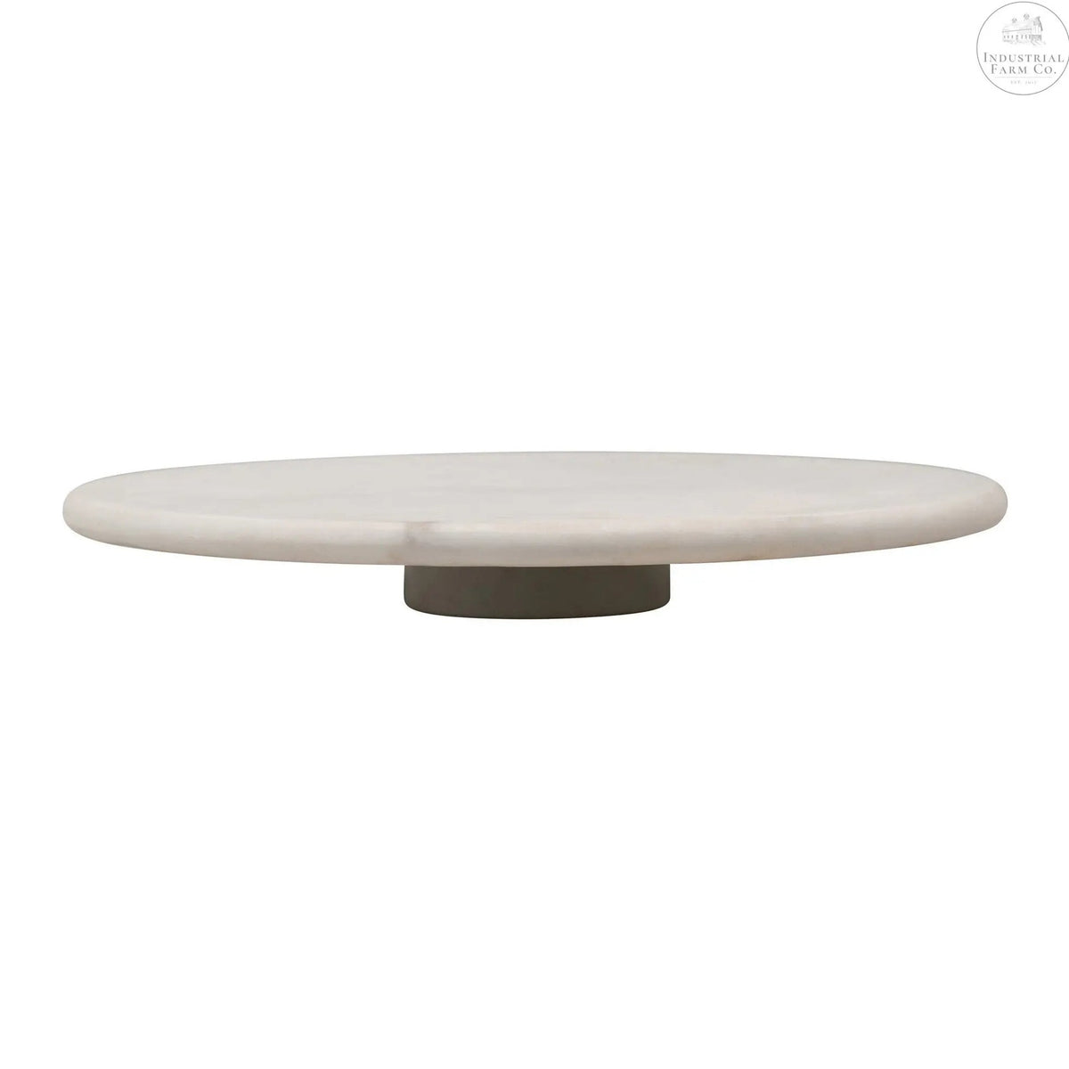 White Marble Lazy Susan     | Industrial Farm Co