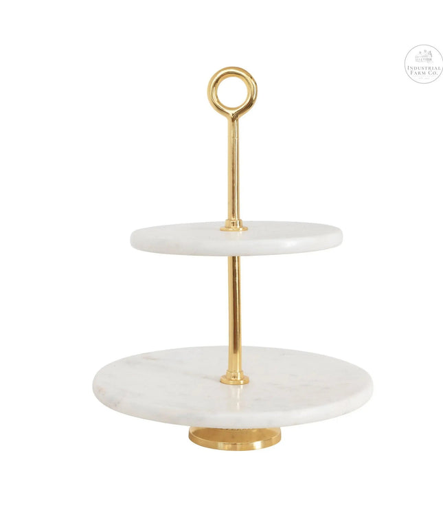 Modern Tiered Serving Tray Tiered Tray Default Title   | Industrial Farm Co