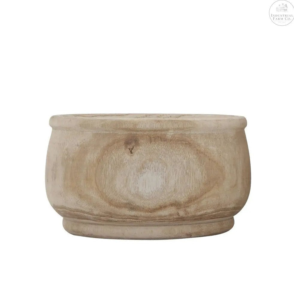 Simple Paulownia Wood Planter  Default Title   | Industrial Farm Co