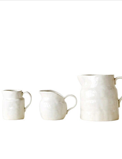 Reproduced Vintage Stoneware Pitcher  Medium   | Industrial Farm Co