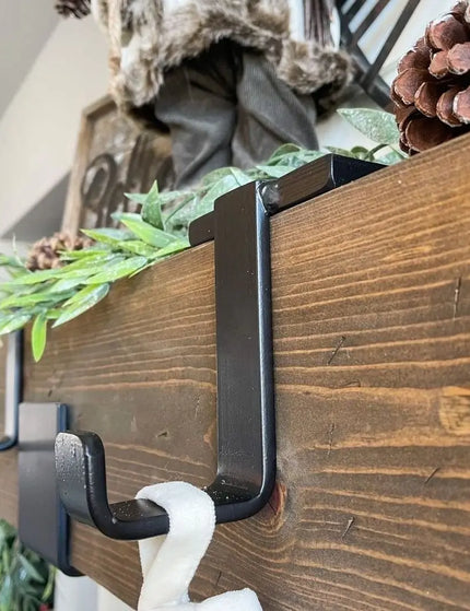 The Annie Stocking Holder  Silver Powder Coat   | Industrial Farm Co