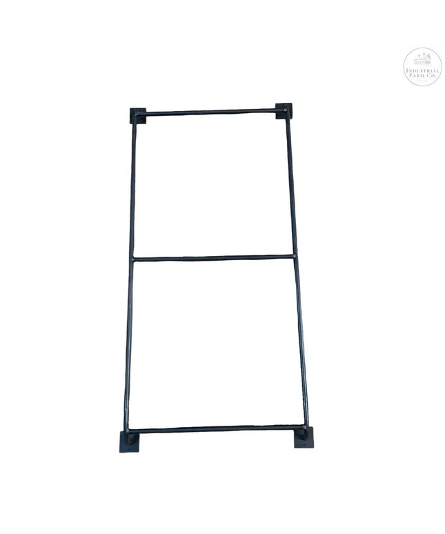 The Arianna Wall Mounted Ladder  2 Feet - 16" Wide Finish Copper Powder Coat | Industrial Farm Co