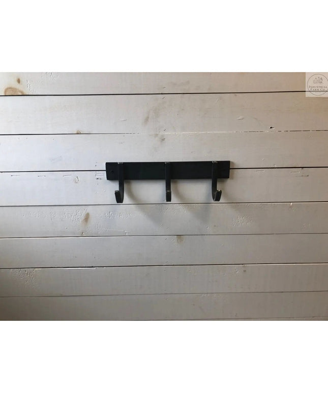 The Camillus Style Coat Rack Coat Rack 10" Wall Mount Length Finish Silver Powder Coat | Industrial Farm Co