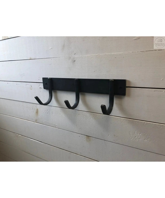 The Camillus Style Coat Rack Coat Rack 14" Wall Mount Length Finish Clear Coat | Industrial Farm Co