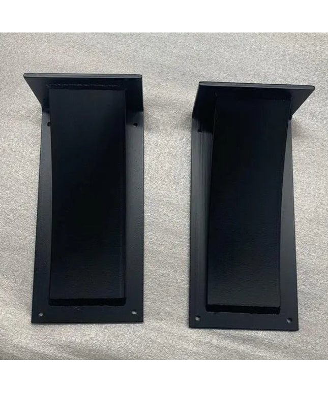 The Cicero Bar Shelf Supports Brackets/Corbels 4" Depth x 10" Wall Mount Length Finish Gold Powder Coat | Industrial Farm Co