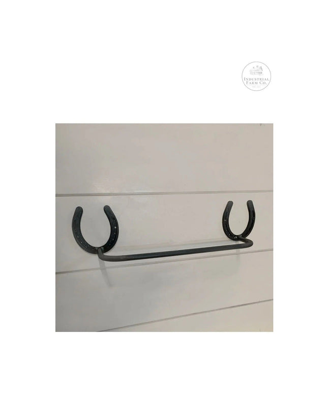 The Donahue Towel Bar  12" Wall Mount Length Finish Clear Coat | Industrial Farm Co