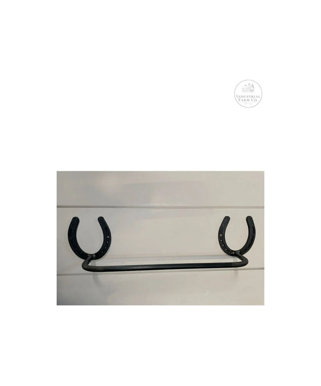 The Donahue Towel Bar  12" Wall Mount Length Finish Copper Powder Coat | Industrial Farm Co