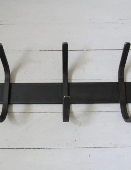 The Eastman Coat & Hook Rack Coat Rack 14"  Wall Mount Length Finish Clear Coat | Industrial Farm Co