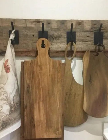 The Felix Double Hook Hook Clear Coat   | Industrial Farm Co