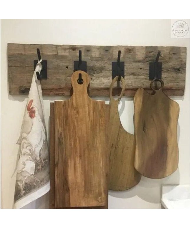 The Felix Double Hook Hook Clear Coat   | Industrial Farm Co
