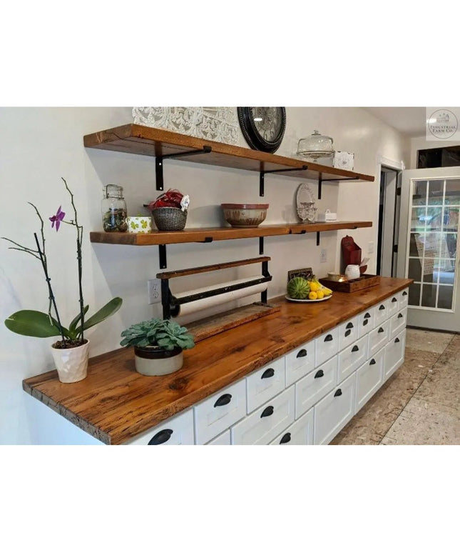 The KT Z Style Shelf Support Shelf Support 3"  Depth Finish Raw - Uncoated Metal | Industrial Farm Co