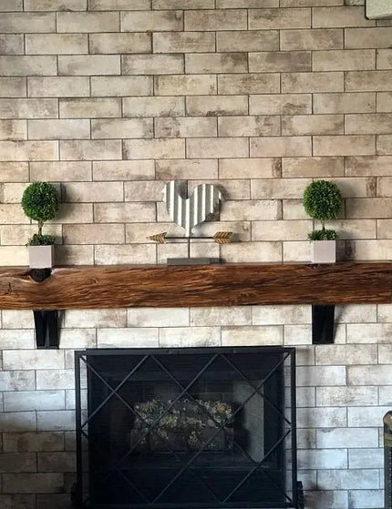 The Little Falls Metal Corbel Brackets/Corbels 8" Depth x 8" Wall Mount Length Finish Raw - Uncoated Metal | Industrial Farm Co