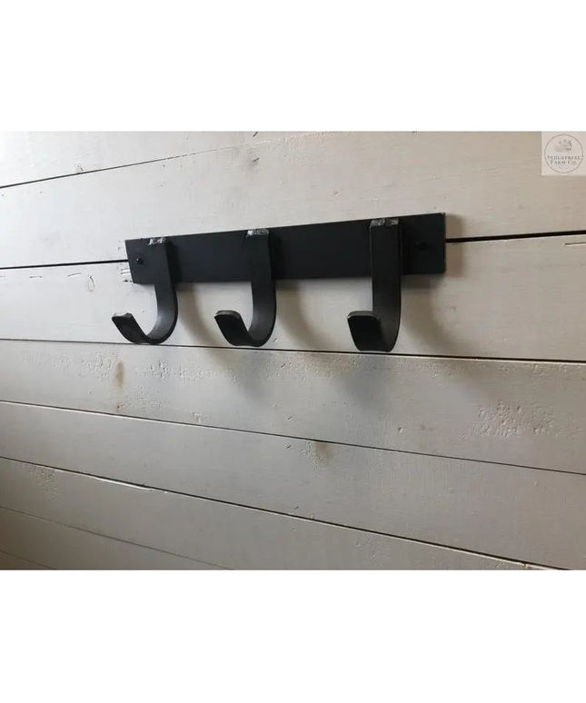 The Mary Style Handmade Coat Rack Coat Rack 10" Wall Mount Length Finish Gold Powder Coat | Industrial Farm Co