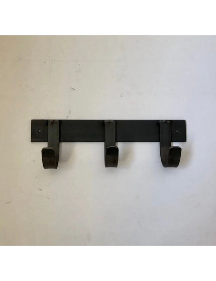 The Mary Style Handmade Coat Rack Coat Rack 10" Wall Mount Length Finish Silver Powder Coat | Industrial Farm Co