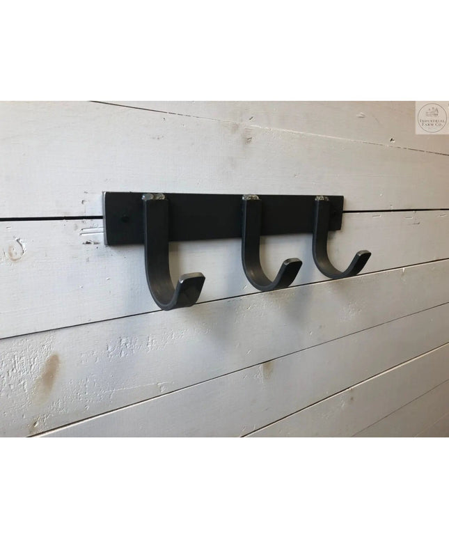 The Mary Style Handmade Coat Rack Coat Rack 14" Wall Mount Length Finish Clear Coat | Industrial Farm Co