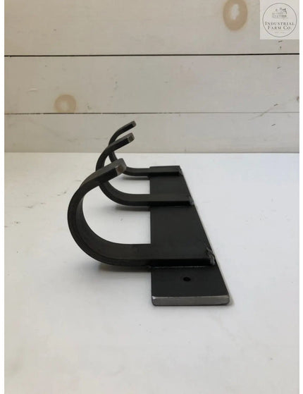 The Mary Style Handmade Coat Rack Coat Rack 14" Wall Mount Length Finish Black Powder Coat | Industrial Farm Co