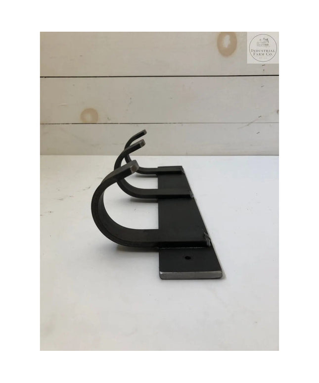 The Mary Style Handmade Coat Rack Coat Rack 14" Wall Mount Length Finish Black Powder Coat | Industrial Farm Co