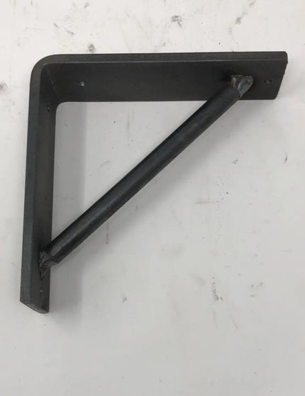 The Middletown L Shelf Support Shelf Support 5" Depth x 5" Wall Mount Length Finish Gold Powder Coat | Industrial Farm Co