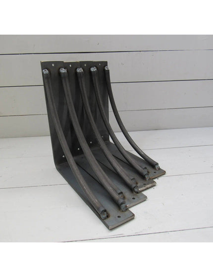 The Niagara Bracket Support Shelf Support 6" Depth x 6" Wall Mount Length Finish Copper Powder Coat | Industrial Farm Co