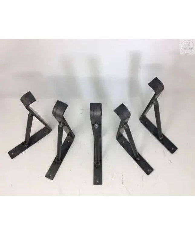 The Norwich Support Bracket Shelf Support 3"  Depth Finish Silver Powder Coat | Industrial Farm Co