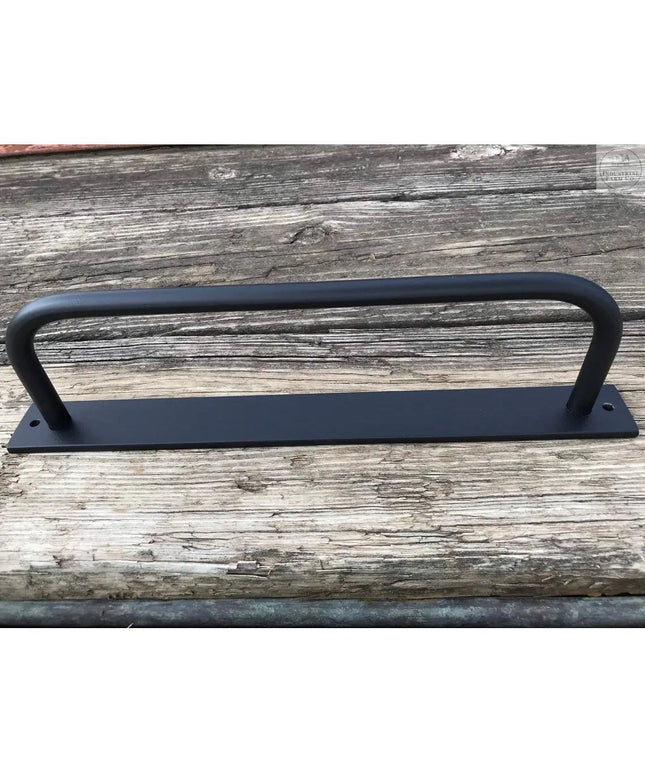 The Oswego Modern Bathroom Towel Bar Towel Bar 18" Wall Mount Length Finish Gold Powder Coat | Industrial Farm Co