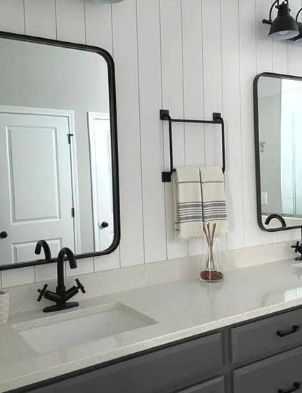 The Parker Hand Towel Holder  Copper Powder Coat   | Industrial Farm Co