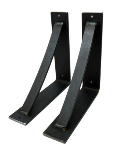 The Pops Bracket Supports Shelf Support 5" Depth x 5" Wall Mount Length Finish Copper Powder Coat | Industrial Farm Co