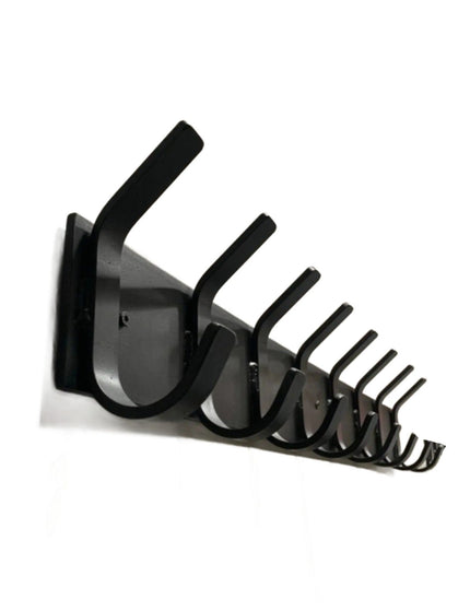 Riseform Wall Mounted Metal Coat Rack Coat Rack 10" Wall Mount Length Finish Clear Coat | Industrial Farm Co